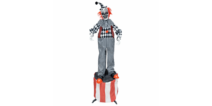 Animatronic Stehender Clown auf der Bühne