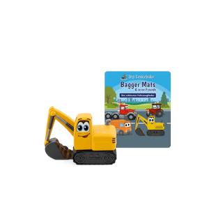 tonies® - Sing Kinderlieder - Bagger Mats & seine Freunde: Die schönsten Fahrzeuglieder