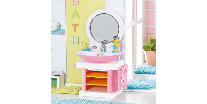 Baby born sink outlet