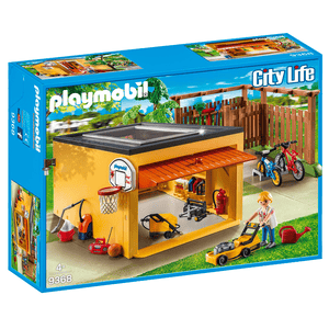 9368 Garage mit Fahrradstellplatz Exklusivset - Playmobil