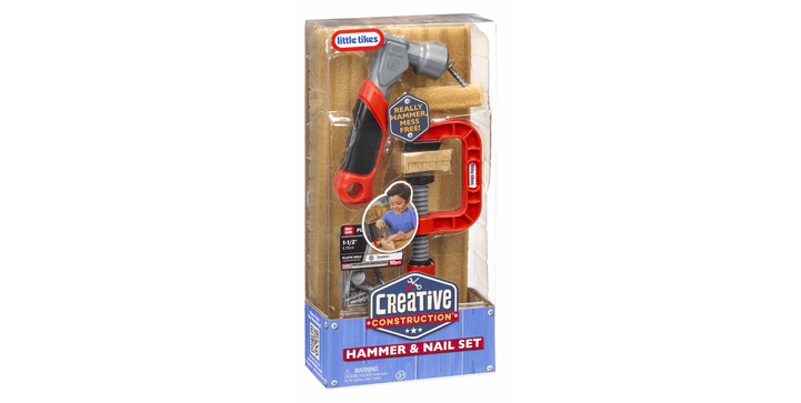 Little Tikes® Creative Construction - Hammer- und Nagelset