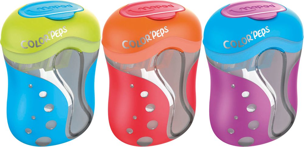 Maped Anspitzer COLOR'PEPS (2 Stiftgrößen) - Blindpack