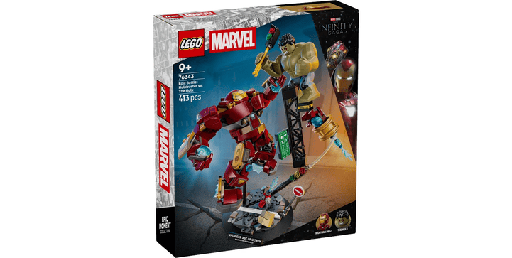 LEGO® Marvel™ Super Heroes 76343 Duell der Giganten: Hulkbuster vs. Hulk
