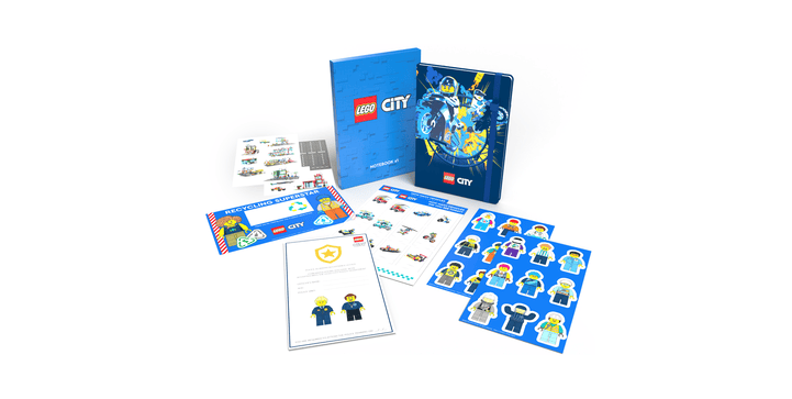 LEGO® City 50299 - Notizbuch