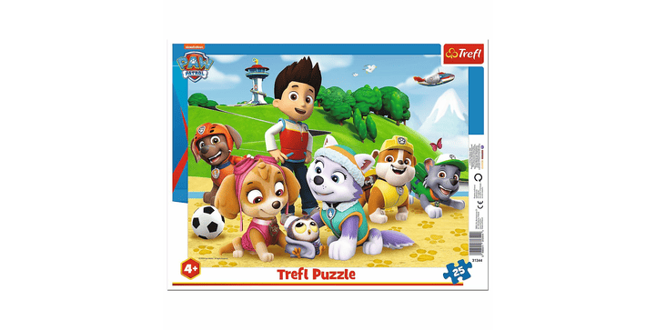 Trefl Rahmen-Puzzle 25 Teile - Paw Patrol