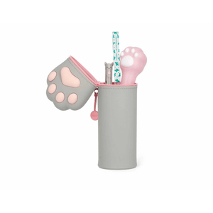 LEGAMI 2-in-1 Federmäppchen aus Silikon - Kawaii - Kitty