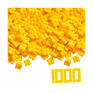 Simba Blox 1000 gelbe 4er Steine lose