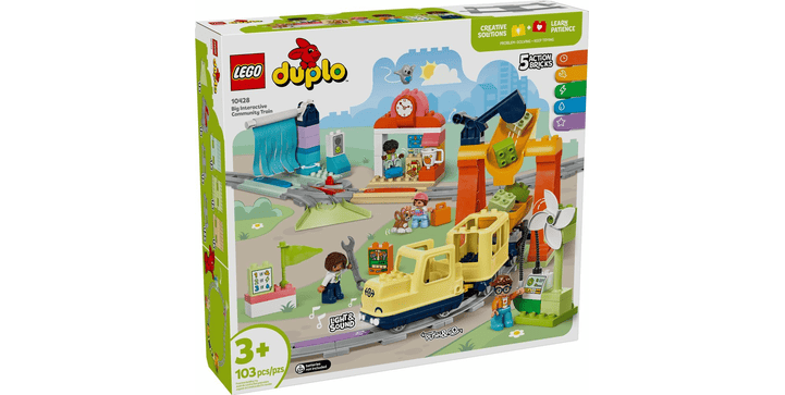 LEGO® DUPLO® 10428 Große interaktive Eisenbahn