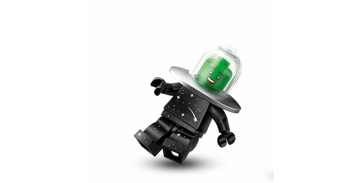 LEGO® Minifiguren Serie 26 - UFO Kostüm Fan