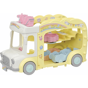 Sylvanian Families Erlebniskindergarten Bus Regenbogen