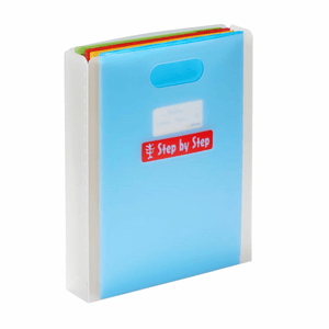 Step by Step Heftbox mit Tragegriff Transparent 2024