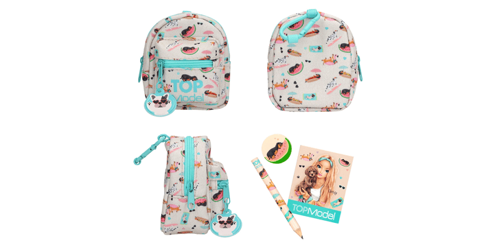 TOPModel Mini Rucksack mit Schreibset (Hunde)