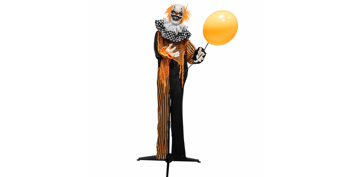 Animatronic Stehender Clown mit Luftballon