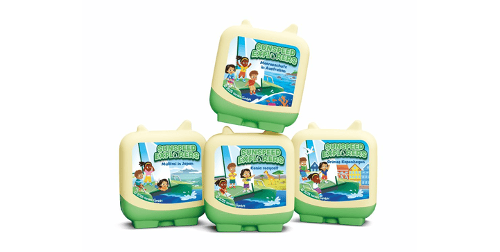 Clever tonies® - The Sunspeed Explorers Set
