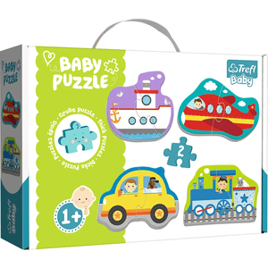 Trefl Baby Puzzle Transportfahrzeuge
