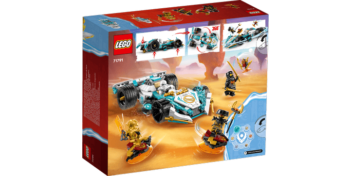 LEGO® NINJAGO® 71791 Zanes Drachenpower-Spinjitzu-Rennwagen