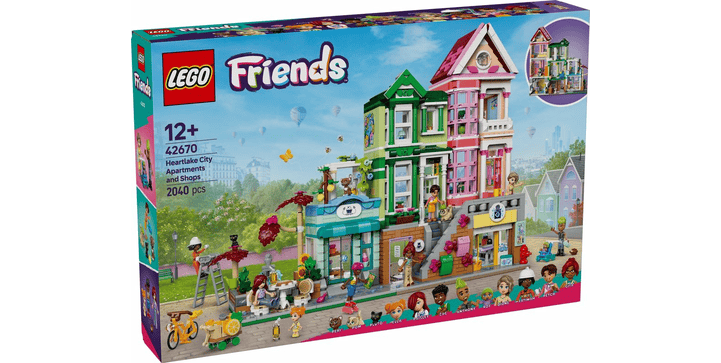 LEGO® Friends 42670 Heartlake City Wohn- und Einkaufsstraße