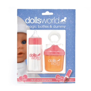 Dolls World Magisches Milchfläschchen-Set