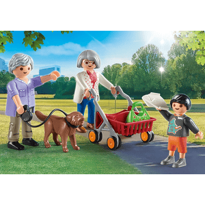 70990 Großeltern mit Enkel - Playmobil