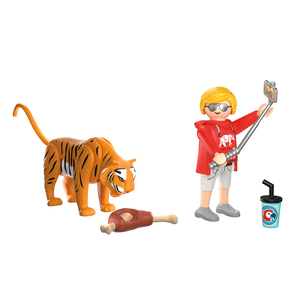 72089 Zoo: Tiger und Besucher - Playmobil