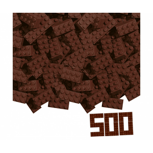 Simba Blox 500 braune 8er Steine lose