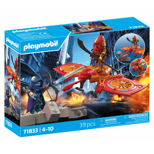 71833 Helden-Drohne gegen bösen Ninja - Playmobil
