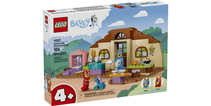 LEGO® Bluey 11221 Schule mit Rusty und Bluey