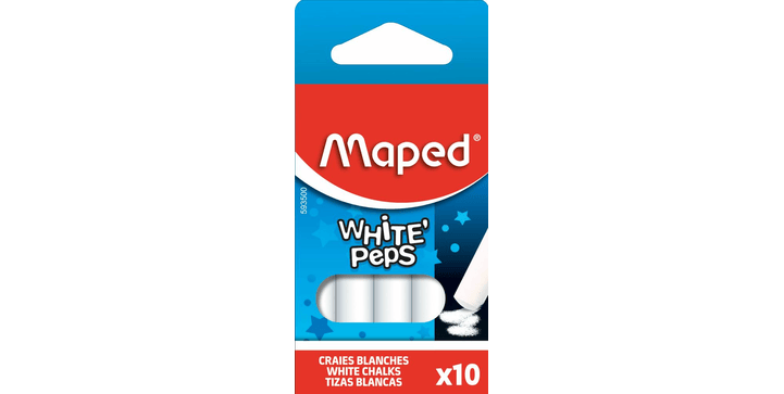 Maped Kreide weiß - 10er