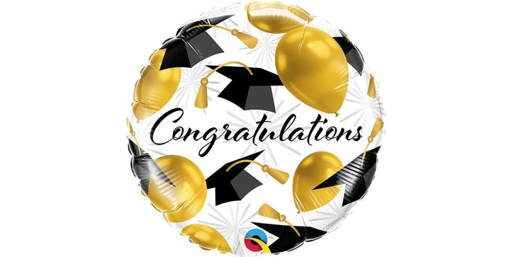 Segelken - Congratulations Gold Balloons