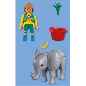 72092 Zoo: Elefantenbaby und Pflege - Playmobil