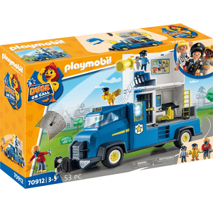 70912 Polizei Truck Feuerwehr Truck – Playmobil