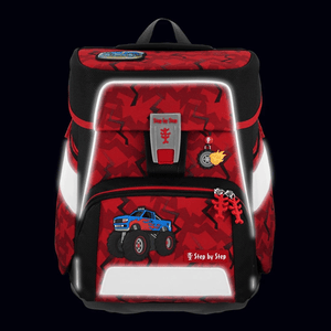 Step by Step SPACE Schulranzen-Set "Monster Truck Rocky" 5-teilig