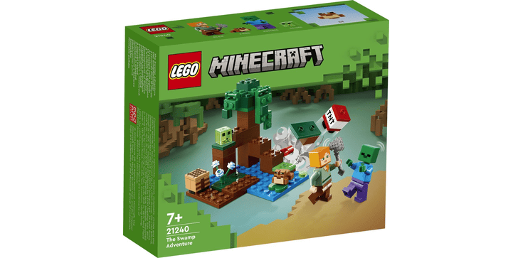 LEGO® Minecraft™ 21240 Das Sumpfabenteuer