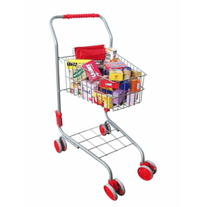Tanner Metall Einkaufswagen mit Zubehör