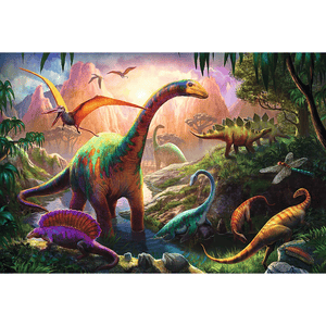 Trefl Puzzle 100 – Dinosaurier Land 
