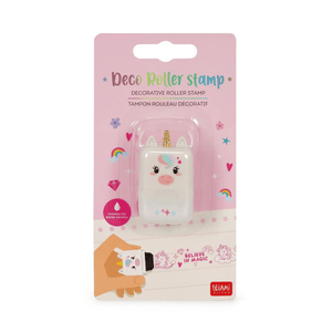 Legami Drehstempel - Einhorn - Fuchsia