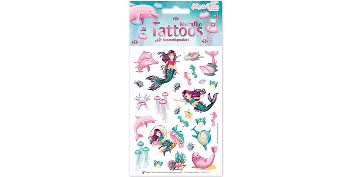 Tapirella Metallic Tattoo - Coralie