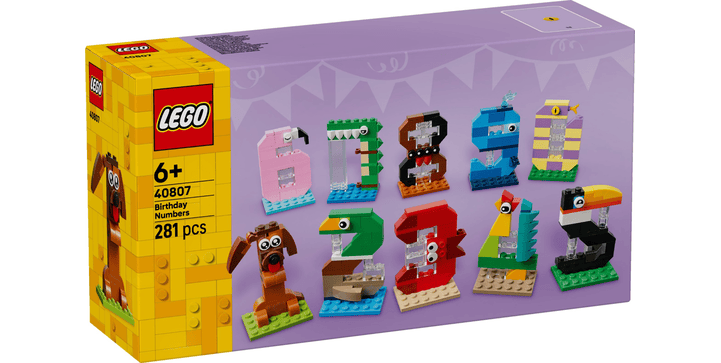 LEGO® 40807 Geburtstagszahlen