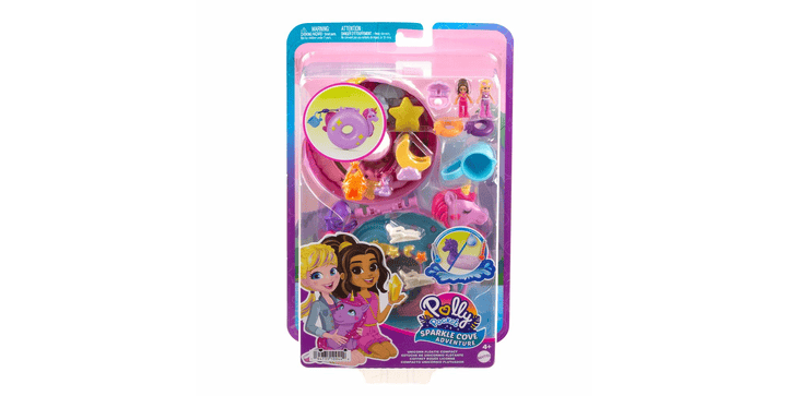 Polly Pocket Einhorn Poolparty Schatulle