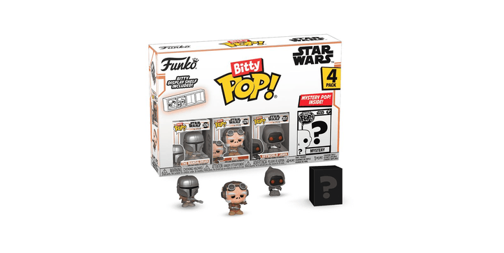 Funko Bitty POP: Mandalorian- Mandalorian 4PK