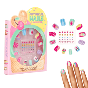 TOPModel Kunstnägel und Dekosteine Set CANDY GLAM