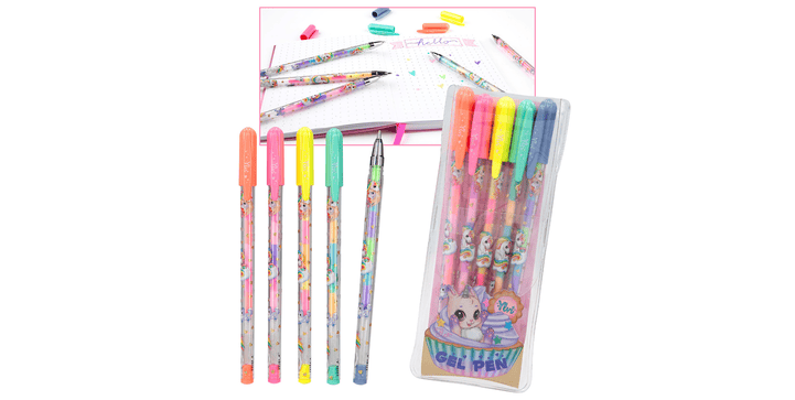 Ylvi Gelstifte-Set in 5 Regenbogenfarben