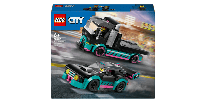 LEGO® City 60406 Autotransporter mit Rennwagen