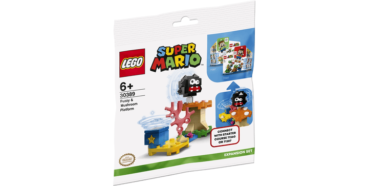 LEGO® Super Mario 30389 Fuzzy & Pilz-Plaftform Erweiterungsset