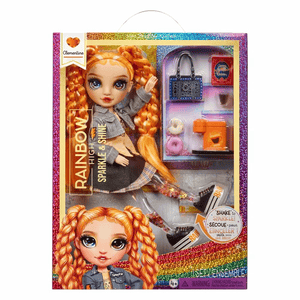 Rainbow High Sparkle & Shine - Clementine (Orange)