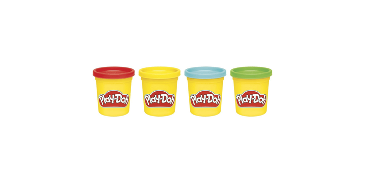 Play-Doh Spielknete 4er Pack - klassische Farben