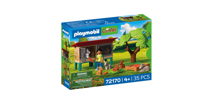 72170 Ländlicher Kaninchenstall - Playmobil