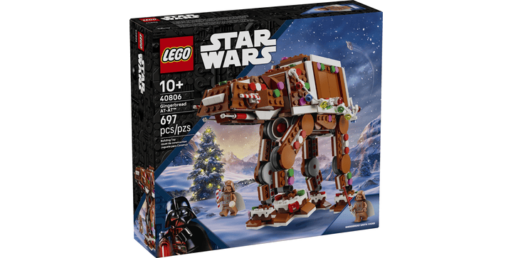 LEGO® Star Wars 40806 Lebkuchen AT-AT Weihnachtlicher Modellbausatz