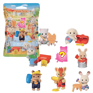 Sylvanian Families Sammelfiguren Serie 15 Babyfreunde Baustelle