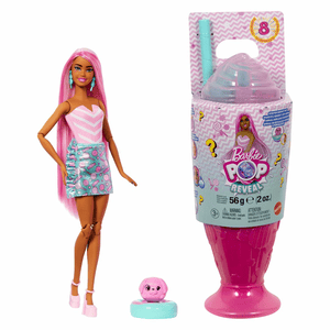 Barbie Pop! Reveal Barbie Treats Serie - pinke Puppe